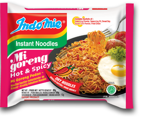 Indomie Mi Goreng Hot &amp; Spicy