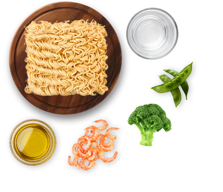 Indomie Prawn and Vegetables