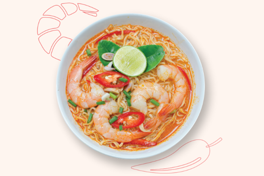 Indomie Prawn and Vegetables