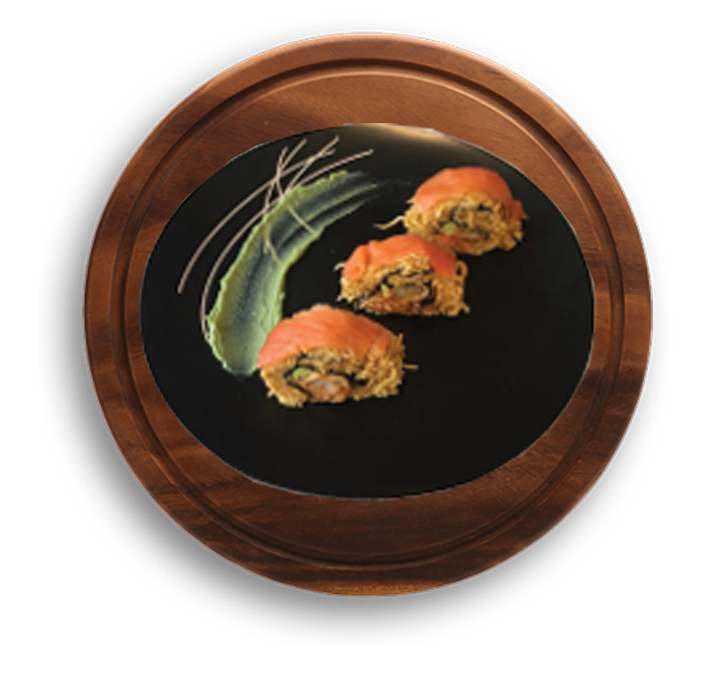 Indomie Salmon Sushi
